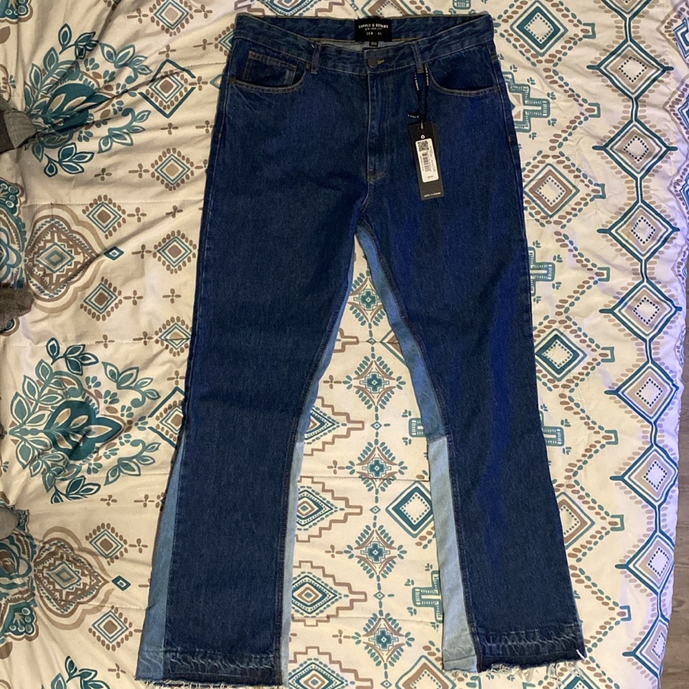 Reyer Supply and Demand Slim Flare Jeans